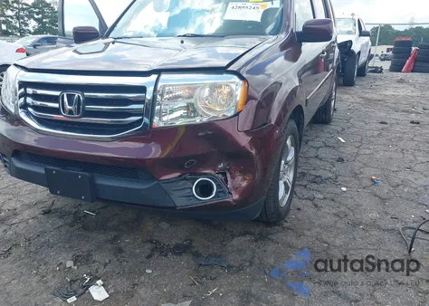 2013 Honda Pilot Ex-L из США, поврежденный, VIN 5FNYF3H73DB021100